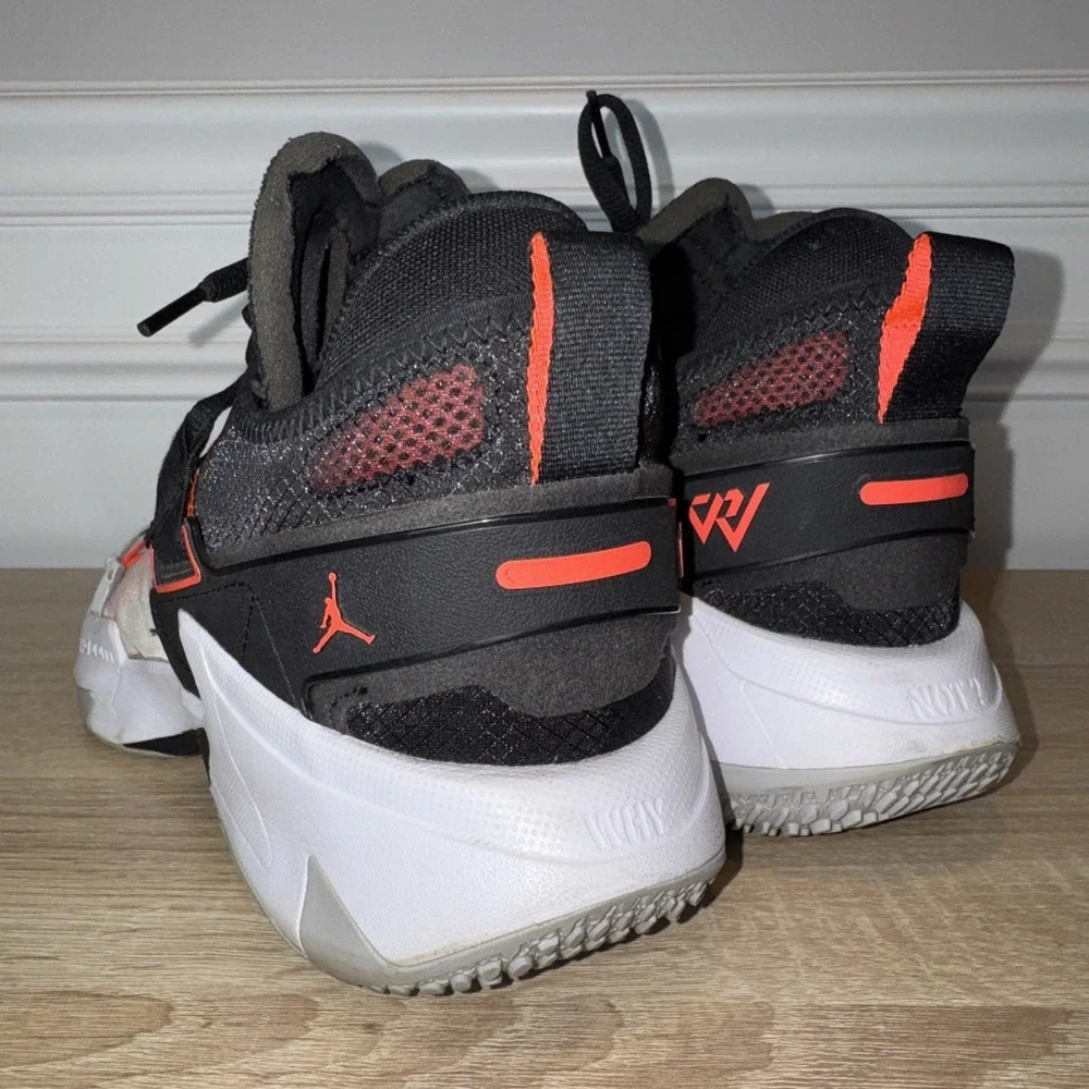 Air Jordan Why Not .5 Bloodline Sneakers Shoes DC3637-160 Men‎ SZ US 12 EUC Mesh